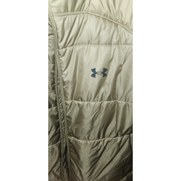 NEW Under Armour Men's Storm Puffer Jacket in Khaki - Picture 8 of 11